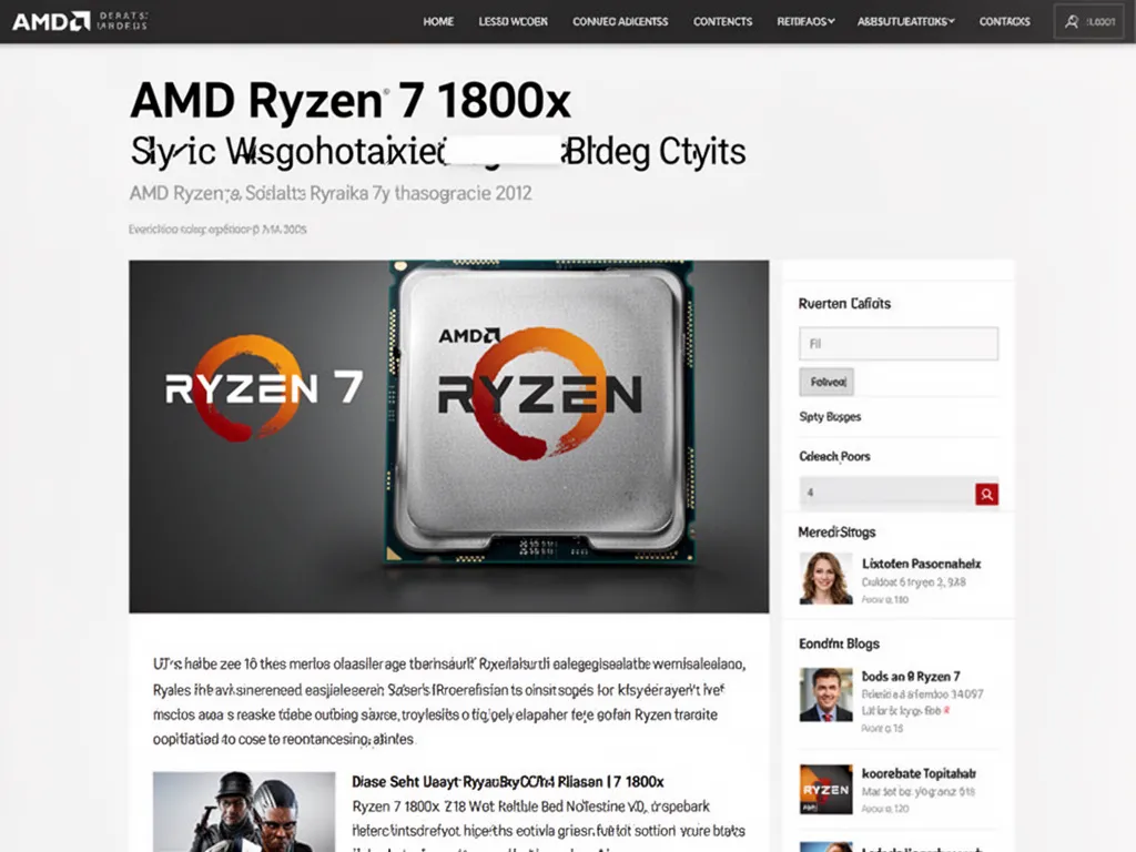 AMD Ryzen 7 1800X : retour sur le CPU qui a relancé AMD