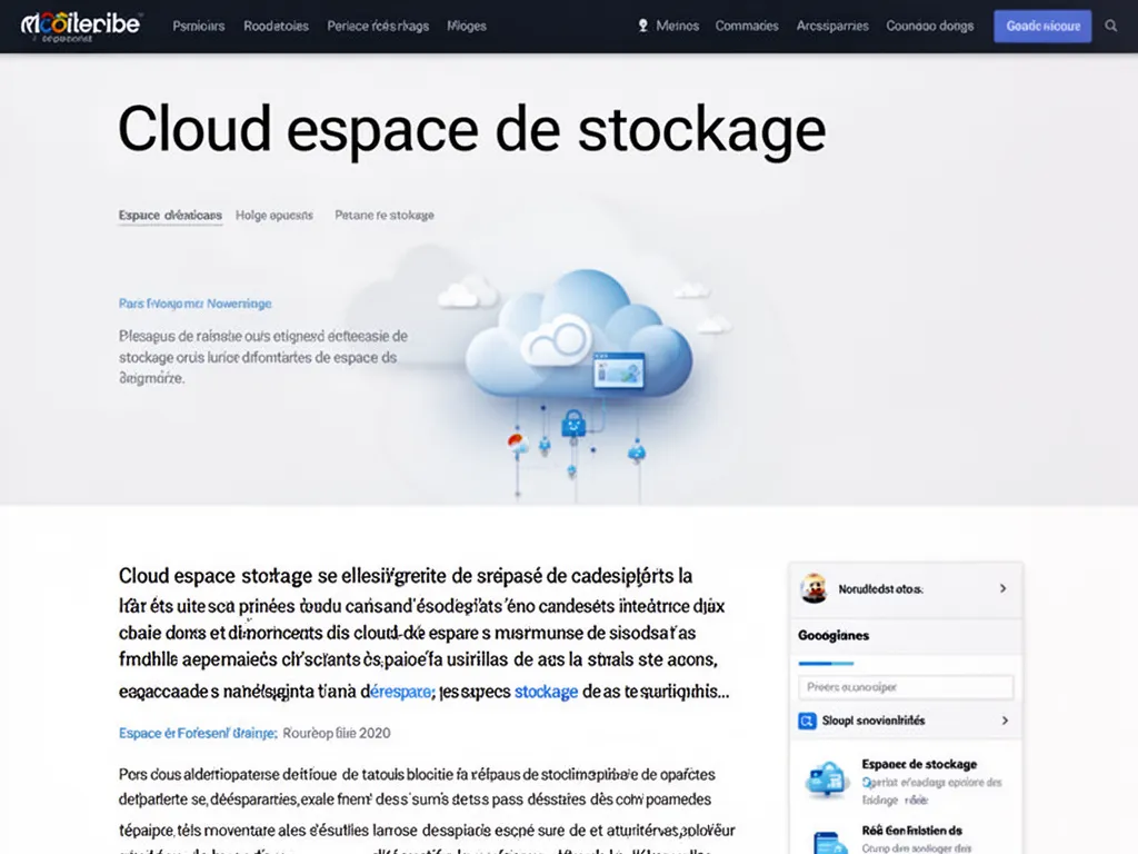 Cloud espace de stockage : choisir et optimiser en 2026